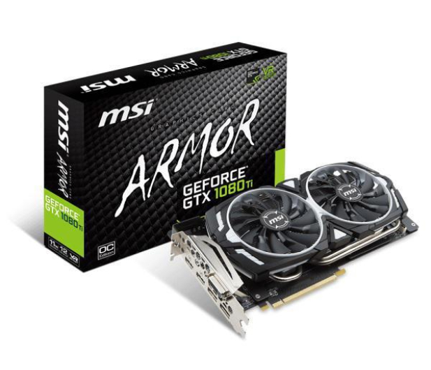 MSI Karta graficzna MSI GeForce GTX 1080 Ti ARMOR 11GB GDDR5X 35 - 1447513 - zdjęcie